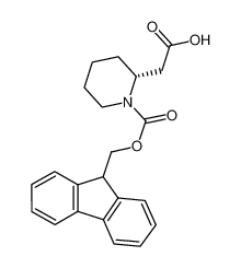 (R)-(1-Fmoc-哌啶-2-基)乙酸