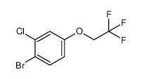 1-溴-2-氯-4-(2，2，2-三氟乙氧基)苯