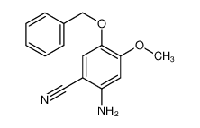 2-氨基-4-甲氧基-5-(苄氧基)苯腈