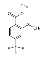 2-(甲硫基)-4-(三氟甲基)苯甲酸甲酯