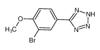 5-(3-溴-4-甲氧基苯基)-2H-四唑