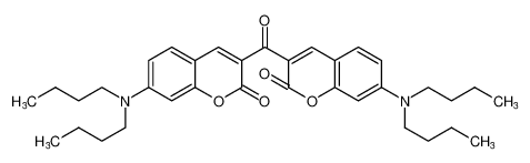 3,3'-羰基双(7-(二丁基氨基)-2H-苯并吡喃-2-酮)