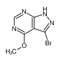 3-溴-4-甲氧基-1H-吡唑并[3，4-d]嘧啶