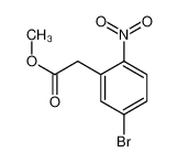 2-(5-溴-2-硝基苯基)乙酸甲酯