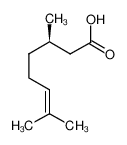 (R)-3,7-二甲基-6-辛烯酸