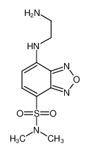 DBD-ED [=4-(N,N-二甲氨基磺酰)-7-(2-氨基乙基氨基)-2,1,3-苯并恶二唑] [HPLC标记用]