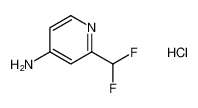 2-(二氟甲基)吡啶-4-胺盐酸盐