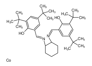 (S,S)-(+)-N,N′-双(3,5-二-叔丁基亚水杨基)-1,2-环己二胺钴(II)