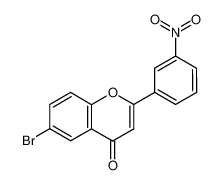 6-溴-2-(3-硝基苯基)-4H-苯并吡喃-4-酮