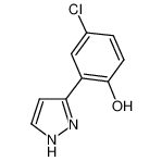 4-氯-2-(1H-吡唑-3-基)苯酚