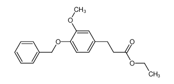 3-(4-苄氧基-3-甲氧基-苯基)-丙酸乙酯