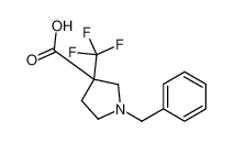 1-苄基-3-(三氟甲基)吡咯烷-3-羧酸