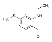 4-乙胺基-2-甲硫基-5-醛基嘧啶