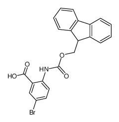 2-(((((9H-芴-9-基)甲氧基)羰基)氨基)-5-溴苯甲酸