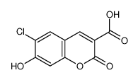 6-氯-7-羟基-2-氧代-2H-苯并吡喃-3-羧酸