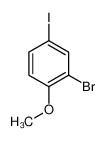 2-溴-4-碘-1-甲氧基苯