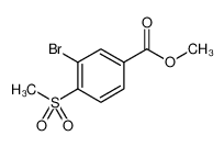 3-溴-4-甲砜基苯甲酸甲酯