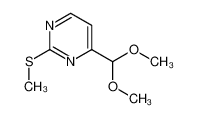 4-(二甲氧甲基)-2-甲硫基嘧啶