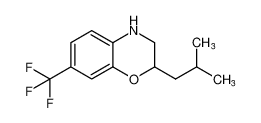 2-异丁基-7-(三氟甲基)-3，4-二氢-2H-苯并[b][1，4]噁嗪