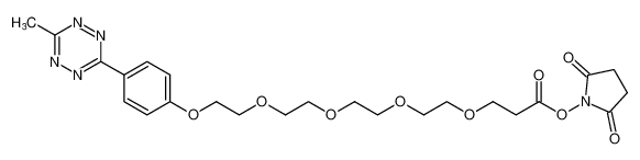 Methyltetrazine-PEG4-NHS ester