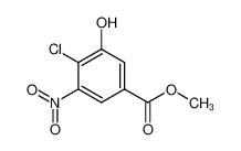 4-氯-3-羟基-5-硝基苯甲酸甲酯