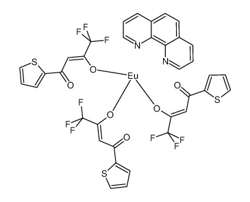 (1,10-菲咯啉)三[4,4,4-三氟-1-(2-噻吩基)-1,3-丁二酮]铕(III)