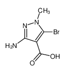 3-氨基-5-溴-1-甲基-1H-吡唑-4-羧酸