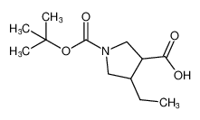 4-乙基-1，3-吡咯烷二甲酸 1-叔丁酯