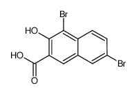 1,6-二溴-2-羟基萘-3-羧酸