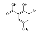 3-溴-2-羟基-5-甲基苯甲酸