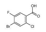 4-溴-2-氯-5-氟苯甲酸