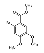 2-溴-4，5-二甲氧基苯甲酸甲酯