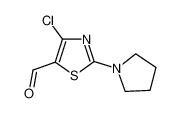 4-氯-2-(1-吡咯烷)-5-噻唑甲醛