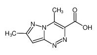 4，7-二甲基吡唑并[5，1-c][1，2，4]三嗪-3-羧酸