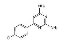 6-(4-氯苯基)嘧啶-2，4-二胺
