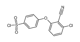 4-(3-氯-2-氰基苯氧基)苯磺酰氯