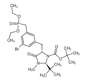 (2S，5S)-5-(3-溴-5 - ((二乙氧基磷酰基)甲基)苄基)-2-(叔丁基)-3-甲基-4