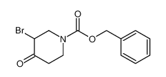 3-溴-4-氧代哌啶-1-羧酸苄酯
