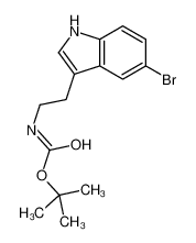 (2-(5-溴-1H-吲哚-3-基)乙基)氨基甲酸叔丁酯