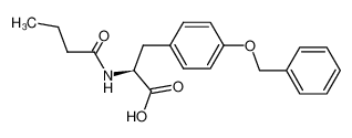 (S)-3-(4-(苄氧基)苯基)-2-丁酰氨基丙酸