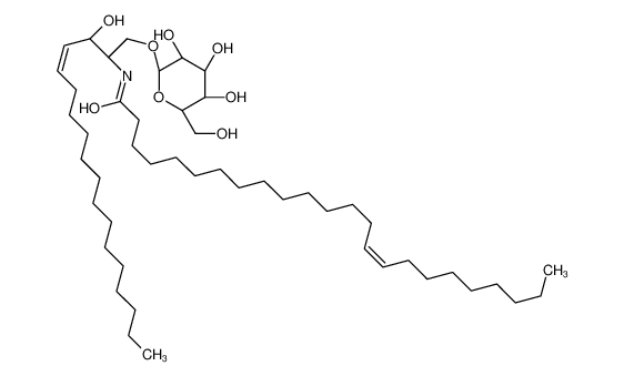 D-galactosyl--1,1'' N-nervonoyl-D-erythro-sphingosine