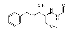 2-[(1S，2S)-1-乙基-2-苄氧基丙基]肼甲醛，(泊沙康唑中间体)