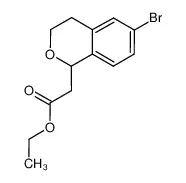 (6-溴-异色满-1-基)-乙酸乙酯