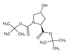 (2S,4R)-双-叔丁基4-羟基吡咯烷-1,2-二甲酸酯