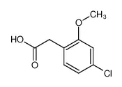 2-(4-氯-2-甲氧基苯基)乙酸