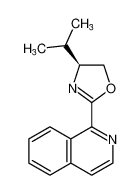 1-[(4S)-4，5-Dihydro-4-isopropyl-2-oxazolyl]isoquinoline