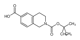 2-(叔丁氧羰基)-1，2，3，4-四氢异喹啉-6-羧酸