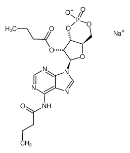 N6,2''-O-二丁酰基腺苷3'',5''-环磷酸 钠盐