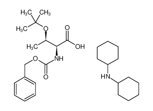 N-苄氧羰基-O-叔丁基-L-苏氨酸二环己胺盐