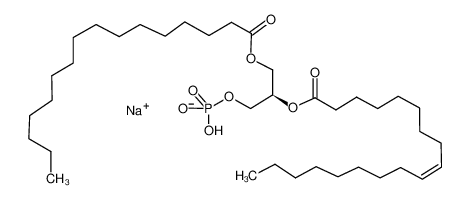1-棕榈酰基-2-油酰基-sn-甘油-3-磷酸酯(钠盐)